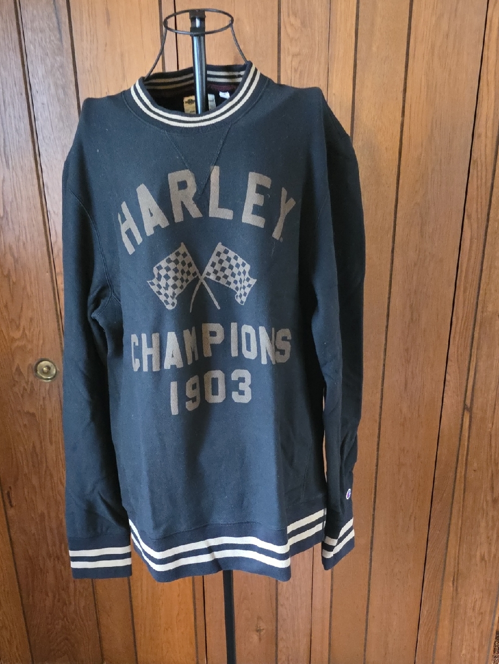 Champion x Todd Snyder Harley Davidson sweatshirt